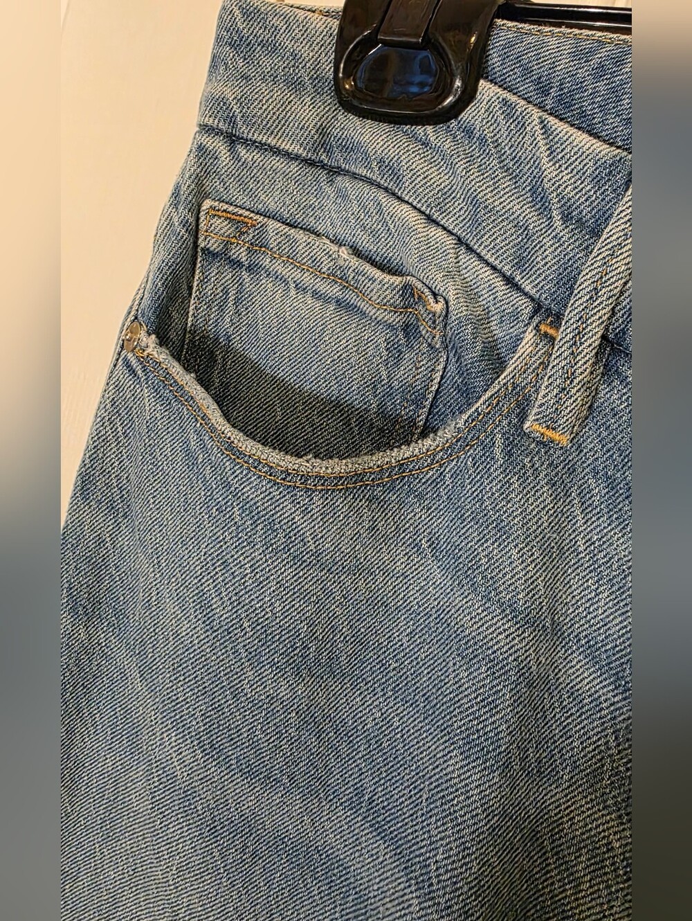 FRAME Le Super High Mini Boot Jeans Demarco Wash High Rise 30 - Picture 15 of 16